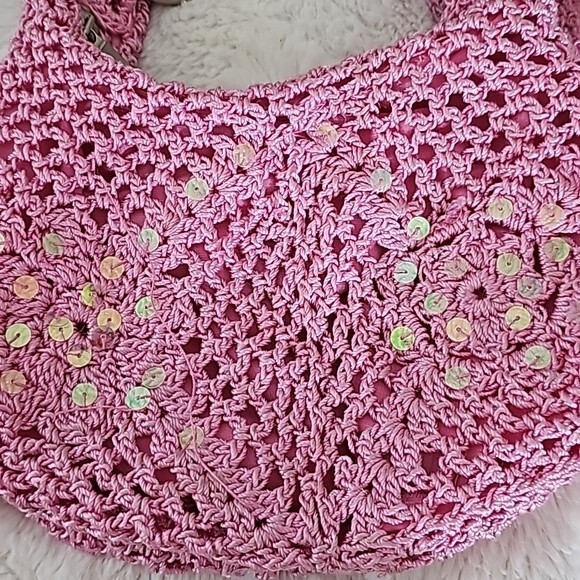 3 Piece: Yellow Purse, Pink Purse, and Silver Chain Purse. Prefect for Girls - Picture 5 of 6